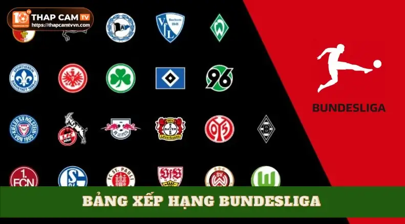Bảng xếp hạng Bundesliga - Top 5 đội có nguy cơ rớt hạng | Hình số 4 Bảng xếp hạng Bundesliga - Top 5 đội có nguy cơ rớt hạng