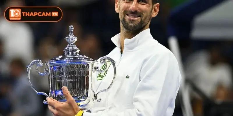 Thành tích vĩ đại của tay vợt Novak Djokovic